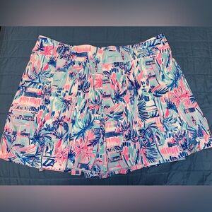Tropical Print Women Shorts